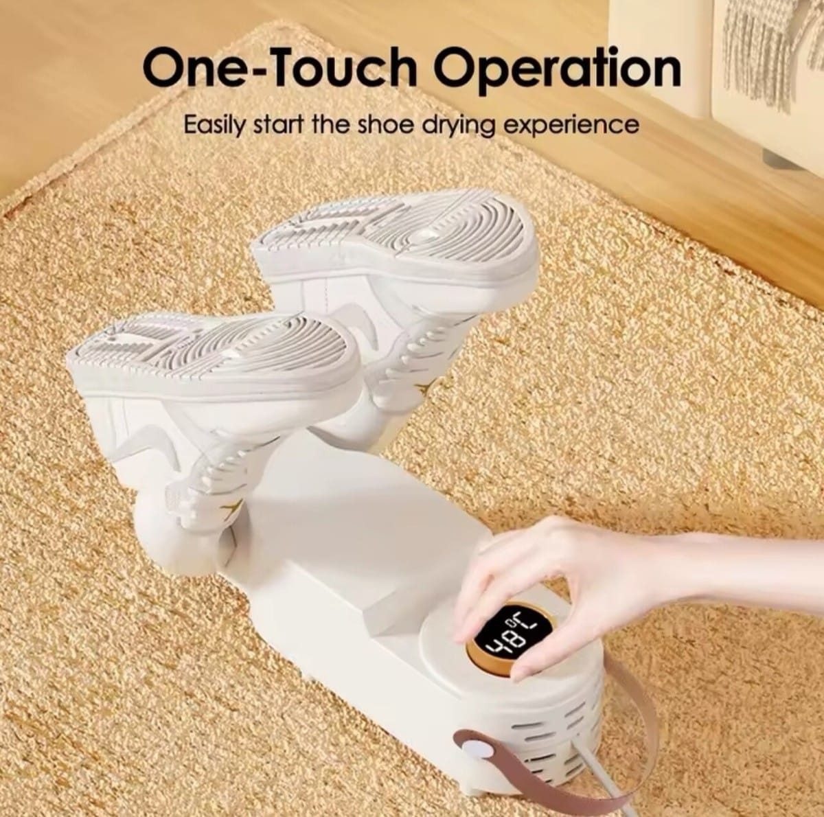 Foldable Thermal Shoe Dryer & Sanitizer